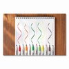 Sharpie Brush Tip Permanent Marker, Twin Tip, Brush/Ultra-Fine Tip, Assorted Colors, 12PK 2168237